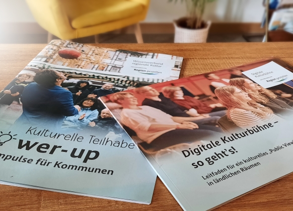 Foto der gedruckten Broschüre